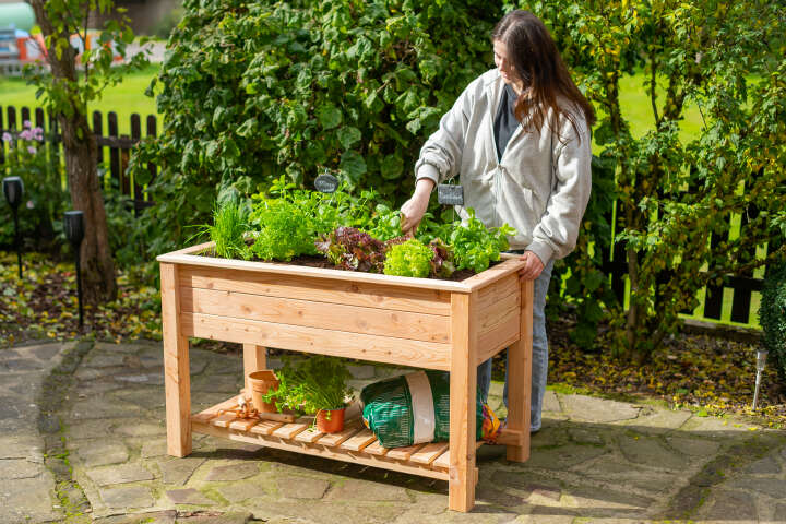 WESTMANN Hochbeet Emily inklusive Ablage